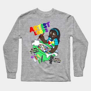 Artist Loops: Painter Long Sleeve T-Shirt